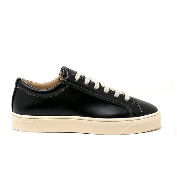Sylven New York Mel Apple Leather Sneaker - Black Size 41 (US 11) - Picture 1 of 6